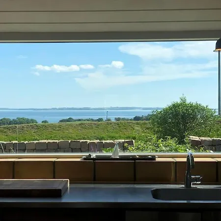 Luxury House With Breathtaking Sea View Of Mols * Rønde